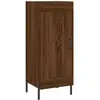 vidaXL Buffet Chêne marron 34,5x34x90 cm Bois d'ingénierie