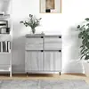vidaXL Buffet Sonoma gris 60x35x70 cm Bois d'ingénierie