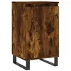 vidaXL Buffet chêne fumé 40x35x70 cm bois d'ingénierie