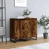 vidaXL Buffets 2 pcs chêne fumé 40x35x70 cm bois d'ingénierie
