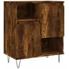 vidaXL Buffet Chêne fumé 60x35x70 cm Bois d'ingénierie