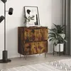 vidaXL Buffet Chêne fumé 60x35x70 cm Bois d'ingénierie