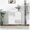 vidaXL Buffet Blanc 60x35x70 cm Bois d'ingénierie