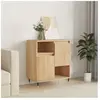 vidaXL Buffet Chêne sonoma 60x35x70 cm Bois d'ingénierie