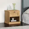 vidaXL Table de chevet VIGO 42x35x42 cm bois de pin massif
