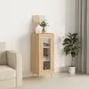 vidaXL Buffet Chêne sonoma 34,5x34x90 cm Bois d'ingénierie