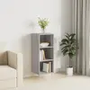 vidaXL Buffet sonoma gris 34,5x32,5x90 cm bois d'ingénierie
