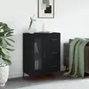 vidaXL Buffet noir 69,5x34x90 cm bois d'ingénierie