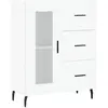 vidaXL Buffet blanc 69,5x34x90 cm bois d'ingénierie