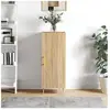 vidaXL Buffet Chêne sonoma 34,5x34x90 cm Bois d'ingénierie