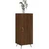 vidaXL Buffet Chêne marron 34,5x34x90 cm Bois d'ingénierie