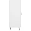 vidaXL Buffet blanc 34,5x34x90 cm bois d'ingénierie