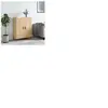 vidaXL Buffet chêne sonoma 69,5x34x90 cm bois d'ingénierie