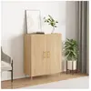 vidaXL Buffet chêne sonoma 69,5x34x90 cm bois d'ingénierie
