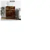 vidaXL Buffet chêne fumé 69,5x34x90 cm bois d'ingénierie