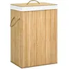 vidaXL Buffet Chêne fumé 34,5x34x90 cm Bois d'ingénierie