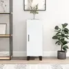 vidaXL Buffet blanc 34,5x34x90 cm bois d'ingénierie