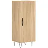 vidaXL Buffet Chêne sonoma 34,5x34x90 cm Bois d'ingénierie