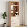 vidaXL Bibliothèque avec tiroirs ALTA 77x35x186,5cm bois massif de pin