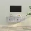vidaXL Ensemble de meubles TV 2 pcs Sonoma gris Bois d'ingénierie