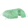 vidaXL Serre avec cadre en acier vert 40 m² 8x5x2,3 m