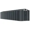 vidaXL Abri de jardin anthracite 191x980x198 cm acier galvanisé