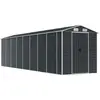 vidaXL Abri de jardin anthracite 191x725x198 cm acier galvanisé