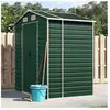 vidaXL Abri de jardin vert 191x130x198 cm acier galvanisé