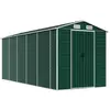 vidaXL Abri de jardin vert 191x470x198 cm acier galvanisé