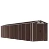 vidaXL Abri de jardin marron 191x895x198 cm acier galvanisé