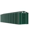 vidaXL Abri de jardin vert 191x810x198 cm acier galvanisé