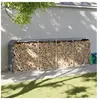 vidaXL Porte-bûches anthracite 300x45x100 cm acier galvanisé