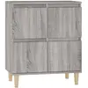 vidaXL Buffet Sonoma gris 60x35x70 cm Bois d'ingénierie
