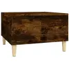 vidaXL Table basse chêne fumé 55x55x36,5 cm bois d'ingénierie