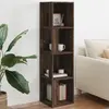 vidaXL Table basse blanc 80x80x36,5 cm bois d'ingénierie