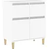 vidaXL Buffet Blanc 60x35x70 cm Bois d'ingénierie