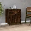 vidaXL Buffet Chêne fumé 60x35x70 cm Bois d'ingénierie
