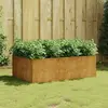 vidaXL Lit surélevé de jardin 120x80x40 cm acier corten
