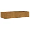 vidaXL Lit surélevé de jardin 200x80x40 cm acier corten