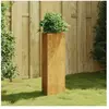 vidaXL Jardinière 30x26x75 cm acier corten
