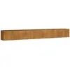 vidaXL Lit surélevé de jardin 360x40x40 cm acier corten
