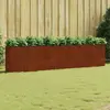 vidaXL Lit surélevé de jardin 360x40x80 cm acier corten