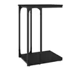 vidaXL Table d'appoint Noir 40x30x60 cm Bois d'ingénierie