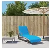 vidaXL Serviettes de plage 2 pcs turquoise 75x200 cm tissu 400 GSM