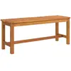 vidaXL Banc de jardin 110x35x45 cm bois massif d'acacia