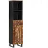 vidaXL Armoire de salle de bain 38x33x160 cm bois massif récupération