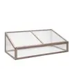 vidaXL Serre Gris 110x58,5x39 cm Bois de sapin