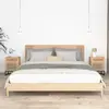 vidaXL Tables de chevet 2 pcs 40x30x55,5 cm bois ingénierie et fer