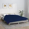 vidaXL Couverture lestée Bleu 220x240 cm 15 kg Tissu