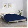 vidaXL Couverture lestée Bleu 200x220 cm 9 kg Tissu